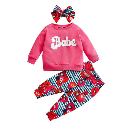 Sunisery Autumn Infant Baby Boys Girls Clothes Letter Print Long Sleeve Sweatshirt Tops+Leopard Print Pants Tracksuit Pink 0-6 Months
Sunisery Autumn Infant Baby Boys Girls Clothes Letter Print Long Sleeve Sweatshirt Tops+Leopard Print Pants Tracksuit Pink 0-6 Months