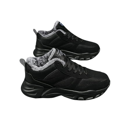 Tenmix Men Snow Boots Non-Slip Sneakers Plush Lining Hiking Boot Lace Up Winter Shoes Running Breathable Comfortable Warm Shoe Black Warm Shoes 9.5
Tenmix Men Snow Boots Non-Slip Sneakers Plush Lining Hiking Boot Lace Up Winter Shoes Running Breathable Comfortable Warm Shoe Black Warm Shoes 9.5