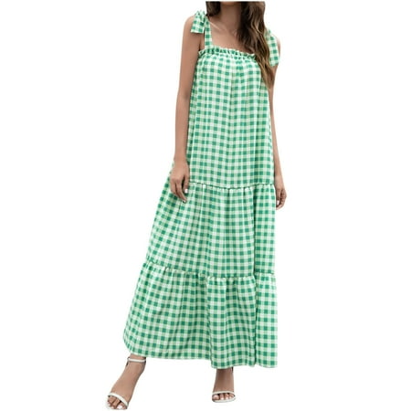Formal Dresses for Women White Dress Women Fashion Women Summer Casaul Print Camis Sleeveless Bandage Vest Long Dress on Clearance Maternity Dress for Photoshoot Womens Tops Dressy Casual Green S
Formal Dresses for Women White Dress Women Fashion Women Summer Casaul Print Camis Sleeveless Bandage Vest Long Dress on Clearance Maternity Dress for Photoshoot Womens Tops Dressy Casual Green S