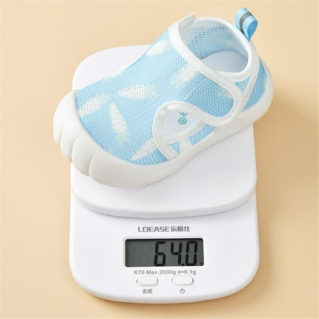 LYCAQL Baby Shoes Summer Toddler Girls Boys Shoes Sandals Flat Bottom Non Slio Half Open Toe Slip Size 3 Toddler Girl Sandals (Blue 4.5 )
LYCAQL Baby Shoes Summer Toddler Girls Boys Shoes Sandals Flat Bottom Non Slio Half Open Toe Slip Size 3 Toddler Girl Sandals (Blue 4.5 )