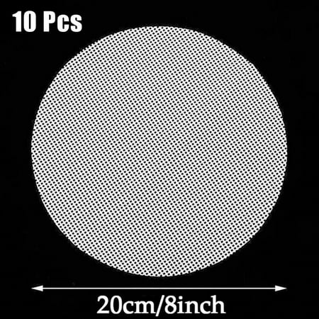ALSLIAO 10Pcs Silicone Steamer Mesh Mat Round Reusable Steamer Pad Non-Stick Pastry Mesh
ALSLIAO 10Pcs Silicone Steamer Mesh Mat Round Reusable Steamer Pad Non-Stick Pastry Mesh
