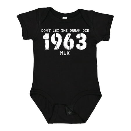 Inktastic Don t Let the Dream Die 1963 MLK Gift Baby Boy or Baby Girl Bodysuit
Inktastic Don t Let the Dream Die 1963 MLK Gift Baby Boy or Baby Girl Bodysuit