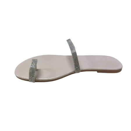 Womens Casual Vacation Outer Wear Set Toe Rhinestone Flat Beach Slippers Summer Open Toe Slide Sandals Comfortable Flats Flip-Flops Sandal Casual Platforms Wedge Sandals Heeled Sandals A38944
Womens Casual Vacation Outer Wear Set Toe Rhinestone Flat Beach Slippers Summer Open Toe Slide Sandals Comfortable Flats Flip-Flops Sandal Casual Platforms Wedge Sandals Heeled Sandals A38944