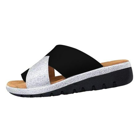 Kukoosong Womens Sanndals Dressy Comfy Platform Casual Shoes Summer Beach Travel Slipper Flip Flops Flat Sandals for Women Black 42
Kukoosong Womens Sanndals Dressy Comfy Platform Casual Shoes Summer Beach Travel Slipper Flip Flops Flat Sandals for Women Black 42