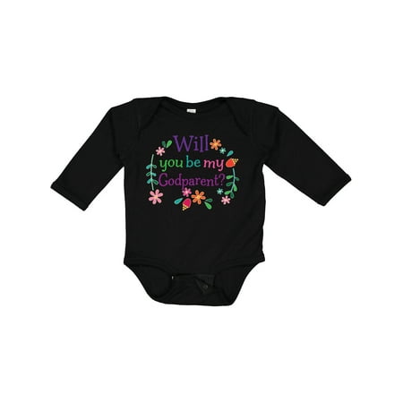 Inktastic Will You Be My Godparent Proposal Gift Baby Girl Long Sleeve Bodysuit
Inktastic Will You Be My Godparent Proposal Gift Baby Girl Long Sleeve Bodysuit
