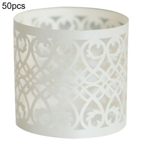 Ximi 50Pcs Napkin Ring Decorative Bendable Eco-friendly Hollow-out Design Towel Holder Home Decor
Ximi 50Pcs Napkin Ring Decorative Bendable Eco-friendly Hollow-out Design Towel Holder Home Decor