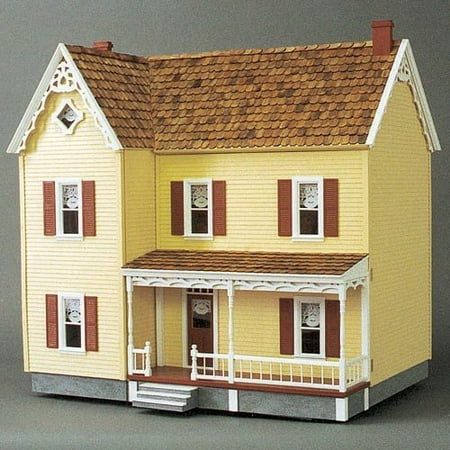 Real Good Toys Front-Opening Green Acres Dollhouse Kit - 1 Inch Scale