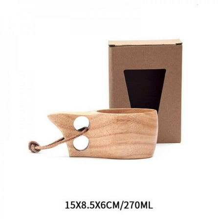 Wooden Mug Cup with Handle Portable Eco-Friendly Traditional Lightweight Coffee Mug Kitchen Picnic Outdoor Travel Camping Using
Wooden Mug Cup with Handle Portable Eco-Friendly Traditional Lightweight Coffee Mug Kitchen Picnic Outdoor Travel Camping Using