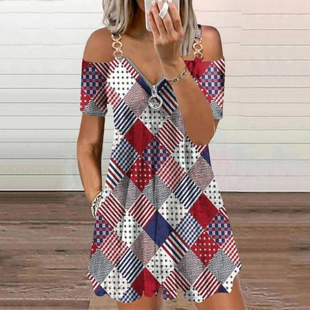 Hvyesh Women s Independence Day Dresses Casual Plus Size Midi Dress Elegant Graphic Crewneck Sundresses Comfortable Short Sleeve Trendy Dresses 2023 Wine
Hvyesh Women s Independence Day Dresses Casual Plus Size Midi Dress Elegant Graphic Crewneck Sundresses Comfortable Short Sleeve Trendy Dresses 2023 Wine