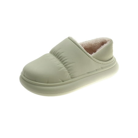 Difumos Ladies Lightweight Cozy Fuzzy Slippers Waterproof Closed Toe Winter Warm Slipper Bedroom Comfort House Shoes Green 38-39
Difumos Ladies Lightweight Cozy Fuzzy Slippers Waterproof Closed Toe Winter Warm Slipper Bedroom Comfort House Shoes Green 38-39
