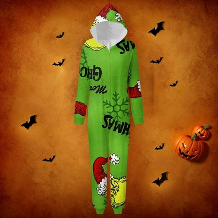 Grinch Print Costumes Fashion Printed Family Matching Hooded Long Sleeved Zippered Hooded Jumpsuit Set 2024 New Fall Green Grinch Christmas Costumes
Grinch Print Costumes Fashion Printed Family Matching Hooded Long Sleeved Zippered Hooded Jumpsuit Set 2024 New Fall Green Grinch Christmas Costumes