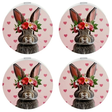Night Light Plug into Wall for Kids & Adults,Rabbit with Pink Hearts Sensor Small Dusk to Dawn Night Light for Room Bedroom Bathroom Hallway Kitchen
Night Light Plug into Wall for Kids & Adults,Rabbit with Pink Hearts Sensor Small Dusk to Dawn Night Light for Room Bedroom Bathroom Hallway Kitchen