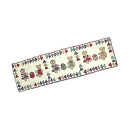 Patch Magic Brown Bear Table Runner