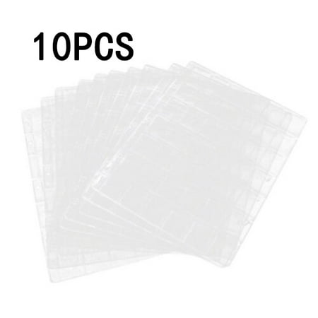 Leye 10pcs 42Pocket 3 Hole Clear Plastic Coin Pocket Pages Protectors Sheets Page Size 9.8x7.8 Inch Pocket size 28x28 mm
Leye 10pcs 42Pocket 3 Hole Clear Plastic Coin Pocket Pages Protectors Sheets Page Size 9.8x7.8 Inch Pocket size 28x28 mm