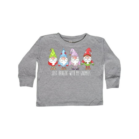 Inktastic Christmas Hangin With my Gnomies Gift Toddler Boy or Toddler Girl Long Sleeve T-Shirt
Inktastic Christmas Hangin With my Gnomies Gift Toddler Boy or Toddler Girl Long Sleeve T-Shirt
