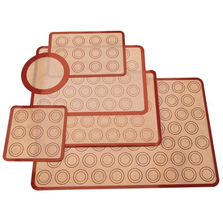 Silicone Baking Mat Set of 6 by Home Marketplace