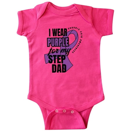 Inktastic Chronic Pain I Wear Purple For My Step Dad Gift Baby Boy or Baby Girl Bodysuit
Inktastic Chronic Pain I Wear Purple For My Step Dad Gift Baby Boy or Baby Girl Bodysuit