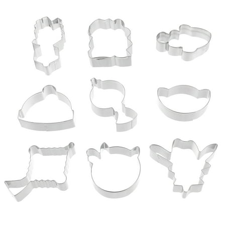9pcs New Year Theme Shape Stainless Steel Biscuit Dessert Mould DIY Baking Tools
9pcs New Year Theme Shape Stainless Steel Biscuit Dessert Mould DIY Baking Tools