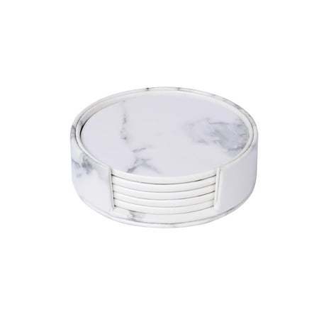 Azhf New Arrivals Table Decoration Round Shape Coaster Set With Holder Non-Slip Pad PU ive
Azhf New Arrivals Table Decoration Round Shape Coaster Set With Holder Non-Slip Pad PU ive