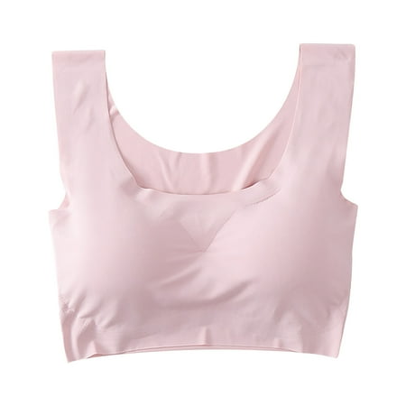 Plus Size Bras for Women Clearance Bra Soild Wire Free Underwear One-Piece Bra Everyday Underwear Pink
Plus Size Bras for Women Clearance Bra Soild Wire Free Underwear One-Piece Bra Everyday Underwear Pink
