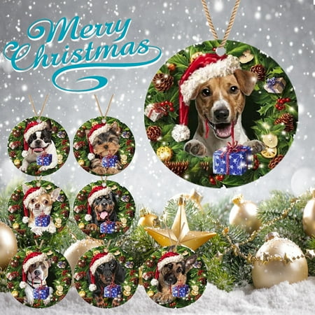 Ayyufe Xmas Pendant Wide Application Unique Modern Home Christmas Puppy Hanging Tag for Household
Ayyufe Xmas Pendant Wide Application Unique Modern Home Christmas Puppy Hanging Tag for Household