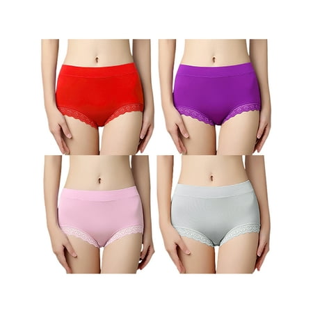 Unique Bargains Women s Plus Stretch Brief Full Coverage Panties Mid Rise Underwear
Unique Bargains Women s Plus Stretch Brief Full Coverage Panties Mid Rise Underwear