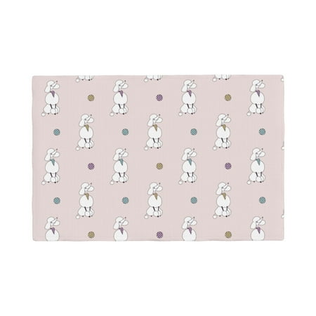 Placemats Set Of 4 / 6 Abstract Cute Poodle Dog Pink Placemats For Dining Table Indoor/Outdoors Heat Resistant Washable Placemats 18 X 12
Placemats Set Of 4 / 6 Abstract Cute Poodle Dog Pink Placemats For Dining Table Indoor/Outdoors Heat Resistant Washable Placemats 18 X 12