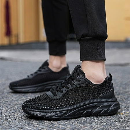 Yolai Men Sports Shoes Fashionable And Simple Solid Color Hollowed Out Mesh Breathable And Comfortable Flat Bottom Lace Up
Yolai Men Sports Shoes Fashionable And Simple Solid Color Hollowed Out Mesh Breathable And Comfortable Flat Bottom Lace Up