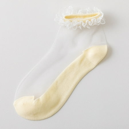 Socks for Women 1 Pairs Women Casual Cute Solid Floral Mesh Splice Breathable Short Socks
Socks for Women 1 Pairs Women Casual Cute Solid Floral Mesh Splice Breathable Short Socks