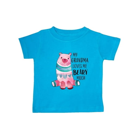 Inktastic My Grandma Loves Me Beary Much with Cute Bear Gift Baby Boy or Baby Girl T-Shirt
Inktastic My Grandma Loves Me Beary Much with Cute Bear Gift Baby Boy or Baby Girl T-Shirt