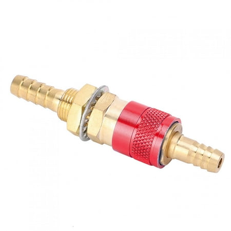 Gupbes Water Cooled Fitting 8mm Pair of Water Cooled & Gas Adapter Quick Connector Fitting for MIG TIG Welder Torch Quick Connector Set
Gupbes Water Cooled Fitting 8mm Pair of Water Cooled & Gas Adapter Quick Connector Fitting for MIG TIG Welder Torch Quick Connector Set