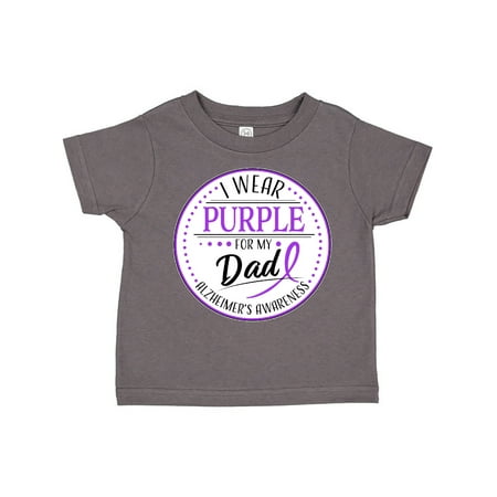 Inktastic I Wear Purple for my Dad- Alzheimers Awareness Gift Toddler Boy or Toddler Girl T-Shirt
Inktastic I Wear Purple for my Dad- Alzheimers Awareness Gift Toddler Boy or Toddler Girl T-Shirt