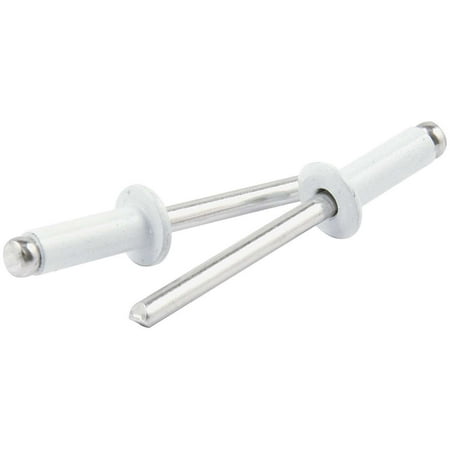 Sm Hd Rivet White Alum 250pk