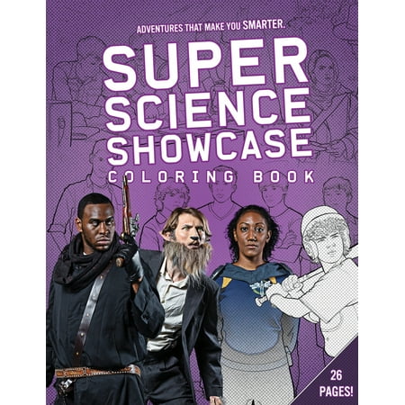 Super Science Showcase : Coloring Book