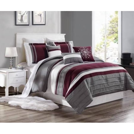 BRENDA-6 CAL KING 3 Piece Premium Ultra Soft Duvet Cover Bedding Set, One (1) Oversized Embroidered Duvet Cover with Two (2) Pillow Shams