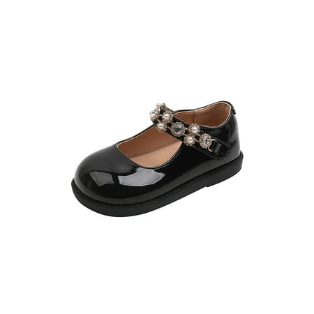 Crocowalk Children Flats Rhinestone Dress Shoes Round Toe Loafers Girl s Mary Jane School Lightweight Magic Tape Princess Shoe Black 10C
Crocowalk Children Flats Rhinestone Dress Shoes Round Toe Loafers Girl s Mary Jane School Lightweight Magic Tape Princess Shoe Black 10C