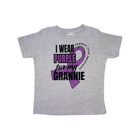 Inktastic Chronic Pain I Wear Purple For My Grannie Gift Toddler Boy or Toddler Girl T-Shirt
Inktastic Chronic Pain I Wear Purple For My Grannie Gift Toddler Boy or Toddler Girl T-Shirt