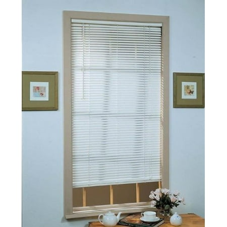 Park Avenue Collection Deluxe Sundown 1" Room Darkening Mini Blind 32x64 - White