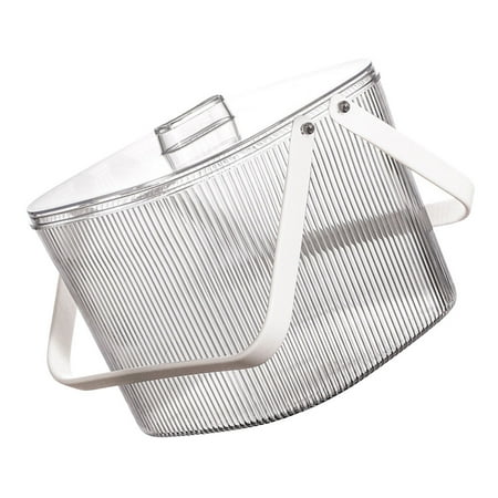 OUNONA Syrup Dispenser Double Handle Ice Bucket Household Beverage 
OUNONA Syrup Dispenser Double Handle Ice Bucket Household Beverage