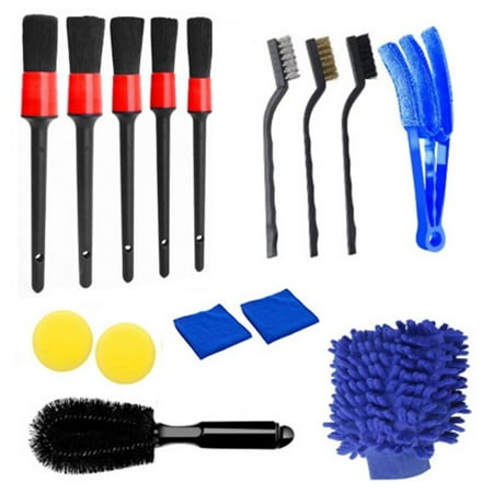 Detailing Brush Set Car Cleaning Brush Power Scrubber Drill Brush Car Leather Air Vent Rim Cleaning Dust Dust Cleaning Tool
Detailing Brush Set Car Cleaning Brush Power Scrubber Drill Brush Car Leather Air Vent Rim Cleaning Dust Dust Cleaning Tool