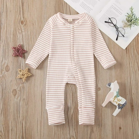 Simplmasygenix Baby Sets Clearance Long Sleeve Toddler Baby Girls Boys Trousers Stripe Printing Zipper Romper Home Clothes Suit
Simplmasygenix Baby Sets Clearance Long Sleeve Toddler Baby Girls Boys Trousers Stripe Printing Zipper Romper Home Clothes Suit