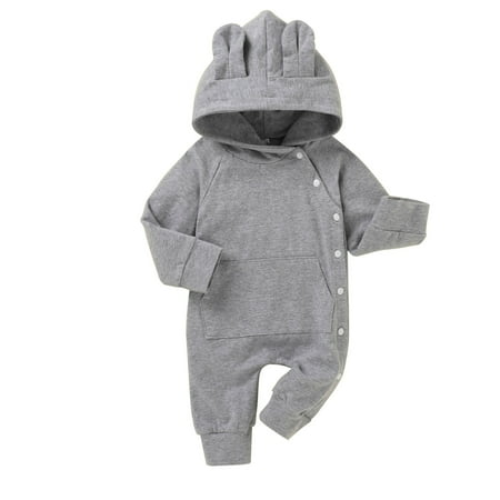 Honeeladyy Discount Newborn Infant Baby Boys Girls Solid Color Winter Fall Rabbit s Ears Thick Hooded Romper Jumpsuit
Honeeladyy Discount Newborn Infant Baby Boys Girls Solid Color Winter Fall Rabbit s Ears Thick Hooded Romper Jumpsuit