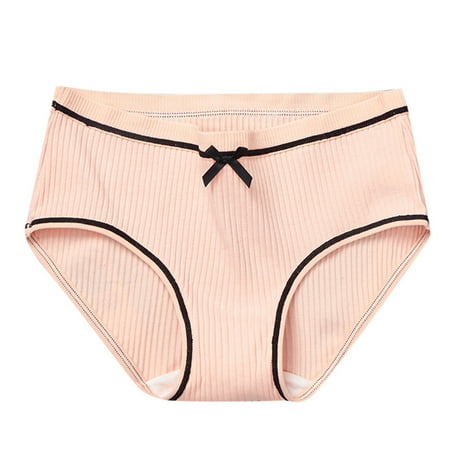 CYMMPU Strechy Lingerie Soft Cotton Panties Ladies Underwear Comfort Breathable Mid Waist Hipster Briefs for Women
CYMMPU Strechy Lingerie Soft Cotton Panties Ladies Underwear Comfort Breathable Mid Waist Hipster Briefs for Women