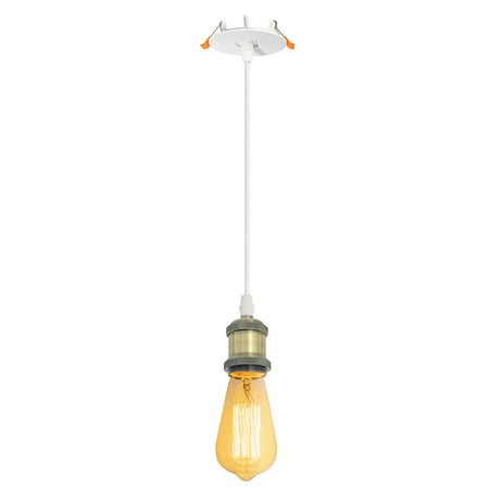 Kiven Recessed Ceiling Light 1-Light Modern Style Recessed Downlight with E26 Socket Adjustable Pendant Lighting for Bedroom Kitchen Home
Kiven Recessed Ceiling Light 1-Light Modern Style Recessed Downlight with E26 Socket Adjustable Pendant Lighting for Bedroom Kitchen Home