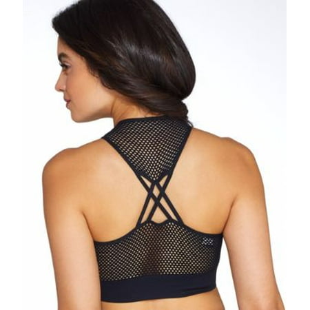 2(x)ist Mid-Impact Wire-Free Mesh Sports Bra