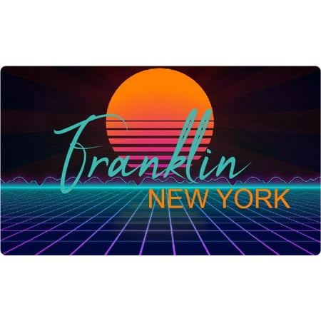 Lake Park North Carolina 4 X 2.25-Inch Fridge Magnet Retro Neon Design
