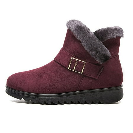Winter Warm Women Boots Thick Plush Snow Boots Women Zipper Comfortable Outdoor Ankle Boots Casual Cotton Shoes Botas De Mujer
Winter Warm Women Boots Thick Plush Snow Boots Women Zipper Comfortable Outdoor Ankle Boots Casual Cotton Shoes Botas De Mujer