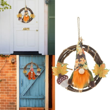 MIARHB Autumn Festival Thanksgiving Day Decorations Maple Leaf Faceless Old Man Doll Vine Wreath Pendant
MIARHB Autumn Festival Thanksgiving Day Decorations Maple Leaf Faceless Old Man Doll Vine Wreath Pendant