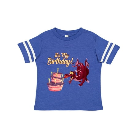 Inktastic It s My Birthday Dragon Gift Toddler Boy or Toddler Girl T-Shirt