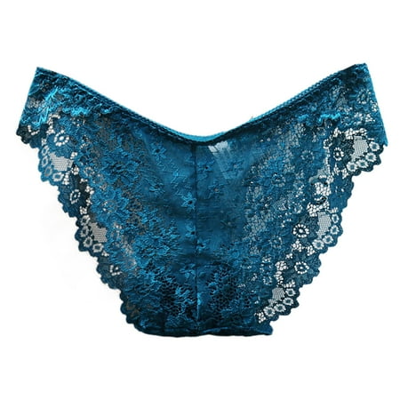 Fabiurt Women s Underwear Women s Low Waist Mesh Briefs Solid Color Cotton Crotch Underwear Panties Blue
Fabiurt Women s Underwear Women s Low Waist Mesh Briefs Solid Color Cotton Crotch Underwear Panties Blue